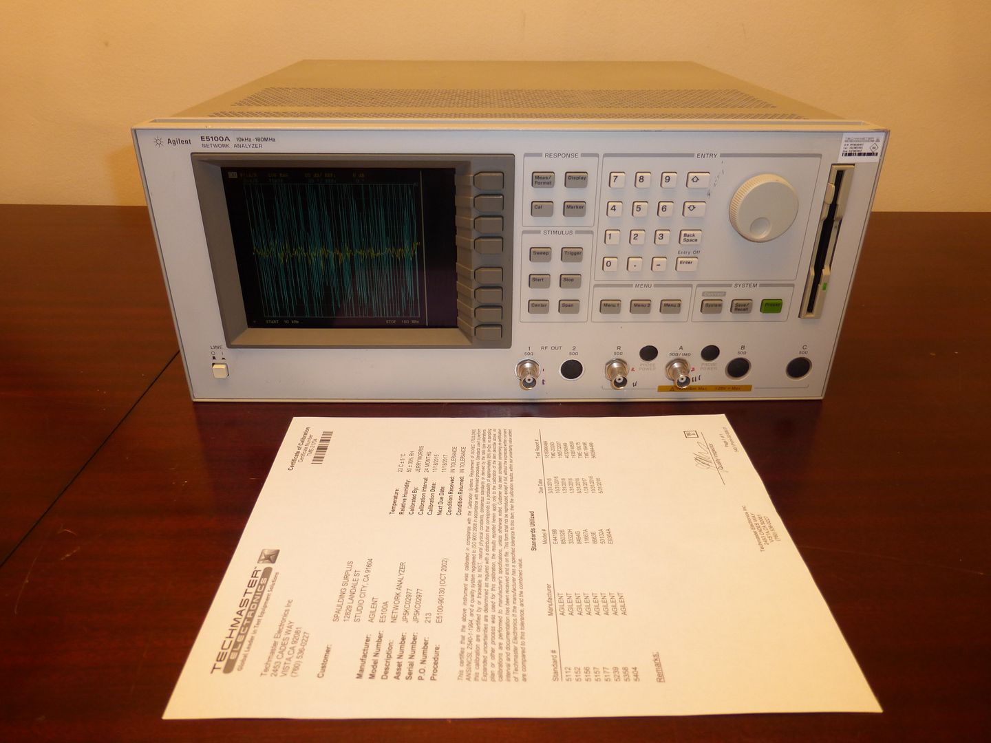 【新品】S.H.Figuarts 真骨彫製法　仮面ライダー1号 フィギュアーツ CK6380] 中古 HP E5100A Network Analyzer 10kHz-300MHz